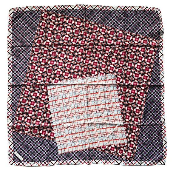 Inoui Toosh Luxe 100% Silk Scarf 70*70 Cm NWT - Picture 1 of 5